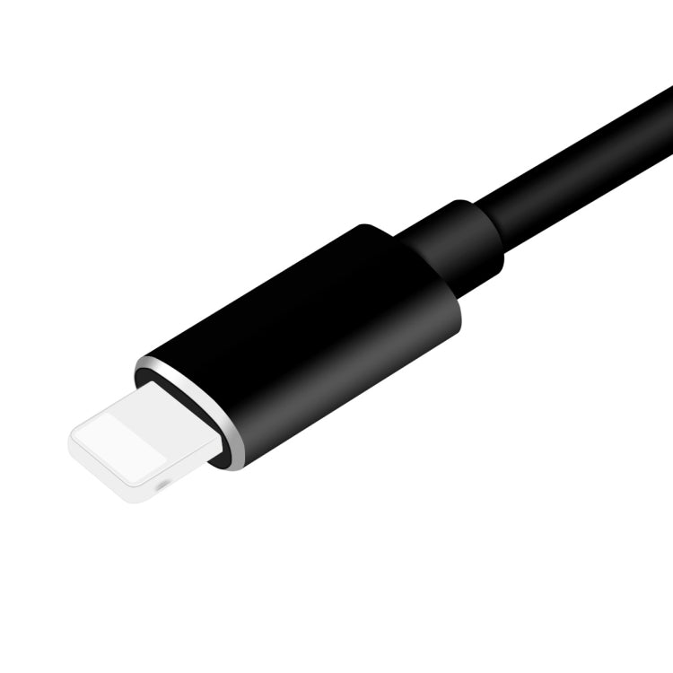 ENKAY Hat-prince HC-15 كابل محول شحن وصوت 8 دبابيس + جاك 3.5 مم إلى 8 دبابيس، يدعم حتى iOS 15.0