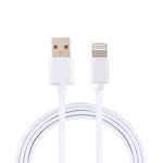 كابل شحن بلاستيكي حقن بواجهة USB ذكر إلى 8 دبابيس ذكر 2A، الطول: 1.5م، 8 دبابيس