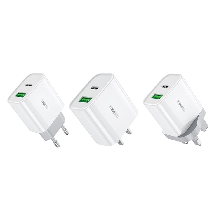 WK WP-U53 شاحن QC3.0 20 واط USB Type-C شاحن سريع PD Maxspeed