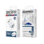 WK WP-U53 شاحن QC3.0 20 واط USB Type-C شاحن سريع PD Maxspeed