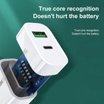WK WP-U53 شاحن QC3.0 20 واط USB Type-C شاحن سريع PD Maxspeed