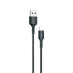 كابل بيانات شحن سريع 3A من USB إلى 8 دبابيس من WK WDC-136، USB إلى 8 دبابيس (أسود)، USB إلى 8 دبابيس (أبيض)
