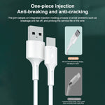 كابل بيانات شحن سريع 3A من USB إلى 8 دبابيس من WK WDC-136، USB إلى 8 دبابيس (أسود)، USB إلى 8 دبابيس (أبيض)