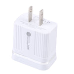شاحن سريع متعدد الوظائف USB بقوة 20 واط PD + QC3.0، قابس أمريكي