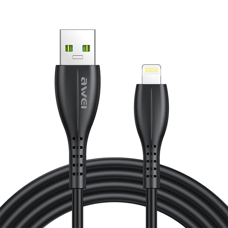 كابل شحن USB إلى 8 دبابيس بطول 1 متر 2.4A من awei CL-115L