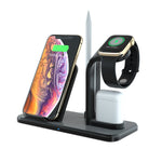 شاحن لاسلكي سريع بتصميم منفصل 3 في 1 لـ iPhone وساعة Apple وسماعات AirPods N35
