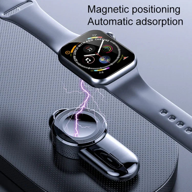 شاحن لاسلكي مغناطيسي محمول عالمي K02 لساعات Apple Watch Series 6 / 5 / SE / 4 / 3 / 2 / 1
