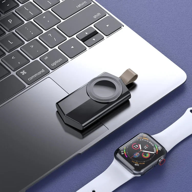 شاحن لاسلكي مغناطيسي محمول عالمي K03 لساعات Apple Watch Series 6 / 5 / SE / 4 / 3 / 2 / 1