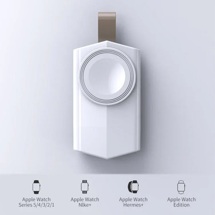 شاحن لاسلكي مغناطيسي محمول عالمي K03 لساعات Apple Watch Series 6 / 5 / SE / 4 / 3 / 2 / 1