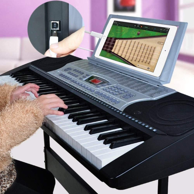 كابل بيانو / بيانو إلكتروني 1 متر 8 دبابيس إلى ذكر Type-B، كابل محول MIDI، 8 دبابيس
