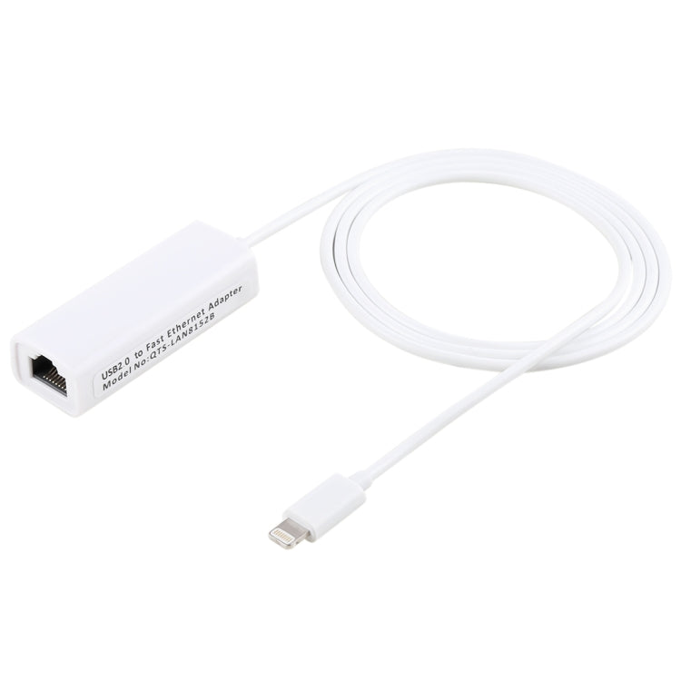 كابل محول شبكة إيثرنت LAN QTS-LAN8152B 1 متر 8 دبابيس إلى RJ45