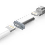محول شاحن Apple Pencil بغطاء من الألمنيوم لطراز iPad Pro