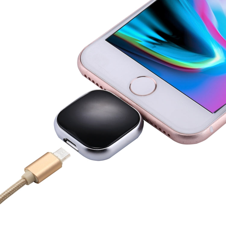 RQW-18S فلاش ديسك متعدد الوظائف 8 بن بسعة 32 جيجابايت مع كابل USB / ميكرو USB إلى ميكرو USB، RQW-18S أسود