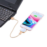 RQW-18S فلاش درايف متعدد الوظائف 8 بن بسعة 64 جيجابايت مع كابل USB / Micro USB إلى Micro USB، RQW-18S ذهبي
