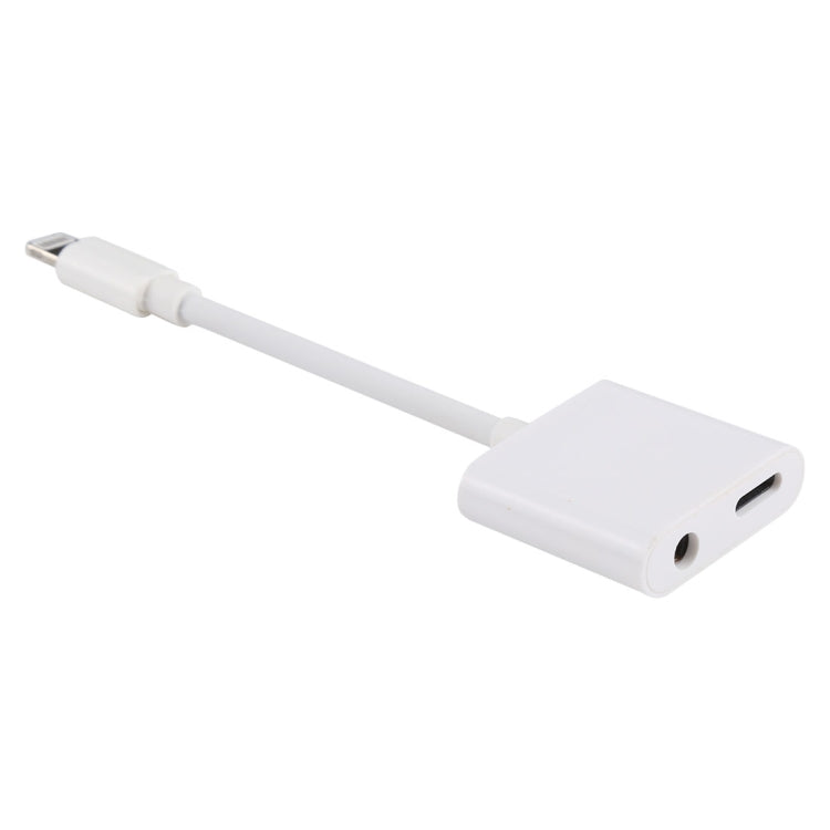محول شحن واستماع 8 Pin أنثى + 3.5 مم صوت أنثى إلى 8 Pin ذكر