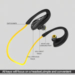سماعة أذن رياضية مقاومة للماء AWEI A880BL بتقنية البلوتوث CSR4.1 ستيريو لاسلكية مع وظيفة NFC، A880BL