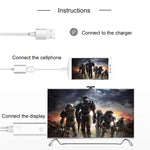كابل محول فيديو USB 3.0 أنثى إلى HDMI بدقة HD 1080P لتلفاز HDTV