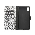 For iPhone XR Leopard Pattern Horizontal Flip Leather Case with Holder & Card Slots, For XR