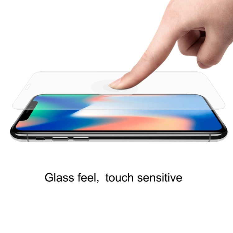 ENKAY Hat-Prince واقي شاشة كامل 3D بسماكة 0.1 مم فيلم هيدروجيل مقاوم للانفجار لهاتف iPhone XS Max، مادة TPU+TPE+PET، iPhone XS Max