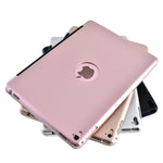 حافظة تابلت قابلة للطي الأفقي مع لوحة مفاتيح بلوتوث لجهاز iPad Pro 9.7 بوصة / iPad Air 2