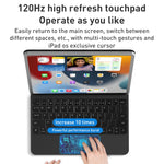 حافظة جلدية بلوحة مفاتيح بلوتوث معلقة سحرية لجهاز iPad Pro 11 2022 / 2021 / 2020 / 2018، لجهاز iPad Pro 12.9 2022 / 2021 / 2020 / 2018 T89