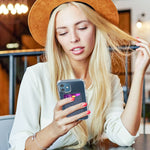 حافظة محفظة من السيليكون لحمل البطاقات مع تقنية Magsafing