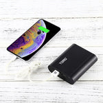 شاحن بطارية ذكي USB من TOMO P2 مع ضوء مؤشر لبطارية 18650 ليثيوم أيون، TOMO P2