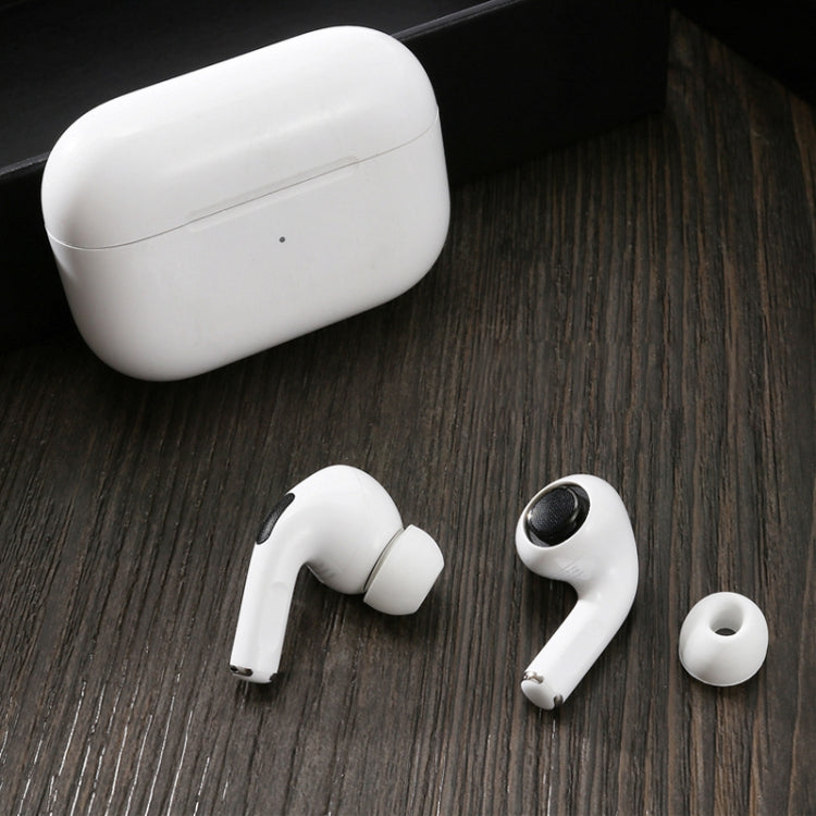 زوج سماعات أذن لاسلكية مع سدادات أذن سيليكون قابلة للاستبدال لـ AirPods Pro