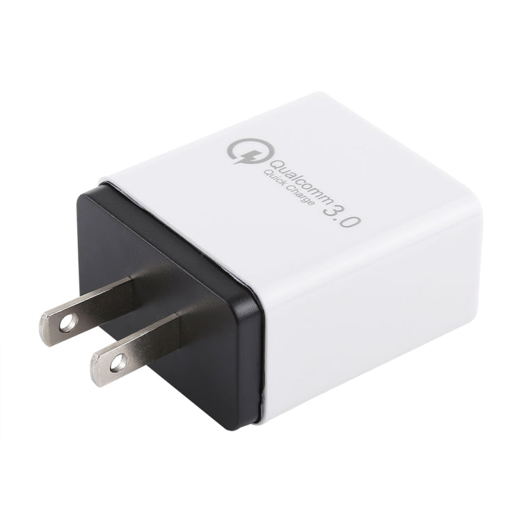 شاحن سريع للسفر AR-QC-03 بثلاثة منافذ USB بتيار 2.1 أمبير، قابس أمريكي، AR-QC-03 US، قابس AR-QC-03 US أزرق