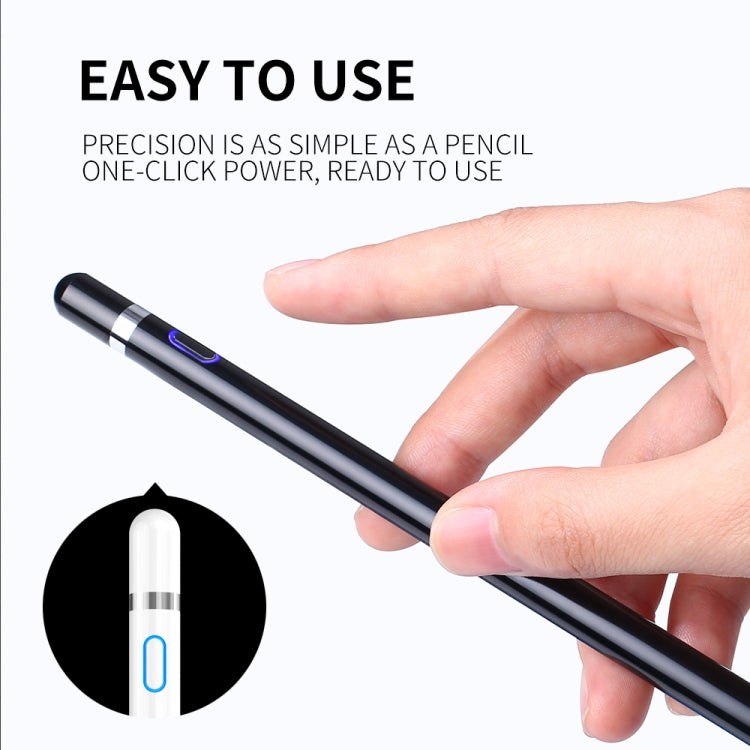 قلم ستايلس نشط سعوي قابل لإعادة الشحن بمنفذ Micro USB من سلسلة JOYROOM JR-K811 مع غطاء مغناطيسي، متوافق مع أندرويد وiOS