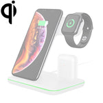 Z5 شاحن لاسلكي مغناطيسي عمودي Qi للهواتف المحمولة وساعات آبل وسماعات AirPods / Xiaomi Redmi AirDots، مع حلقة ضوء تعمل باللمس، Z5