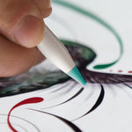 4 قطع أغطية رأس قلم مقاومة للانزلاق وكتم الصوت ومقاومة للتآكل لقلم Apple Pencil 1 / 2، أزرق داكن، أخضر نعناعي، شفاف، أبيض