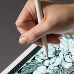 4 قطع أغطية رأس قلم مقاومة للانزلاق وكتم الصوت ومقاومة للتآكل لقلم Apple Pencil 1 / 2، أزرق داكن، أخضر نعناعي، شفاف، أبيض