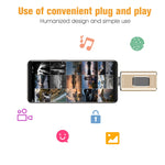 ذاكرة فلاش معدنية Richwell 3 في 1 بسعة 64 جيجابايت مع Type-C + 8 دبابيس + USB 3.0 مع وظيفة OTG