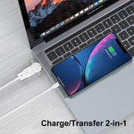 محول OTG من USB 2.0 إلى 8 دبابيس + USB-C / Type-C + Micro USB