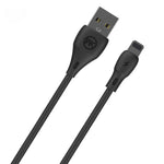 WK WDC-072 كابل شحن ومزامنة بيانات USB إلى 8 بن بطول 1 متر، خرج 2.1A، سرعة كاملة، 8 بن