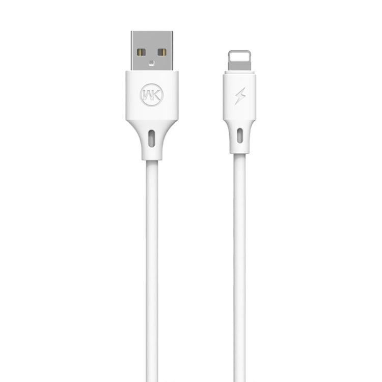 WK WDC-092 كابل شحن ومزامنة بيانات USB إلى 8 دبابيس من سلسلة برو بسرعة كاملة 2.4A بحد أقصى، الطول: 3م 8 دبابيس