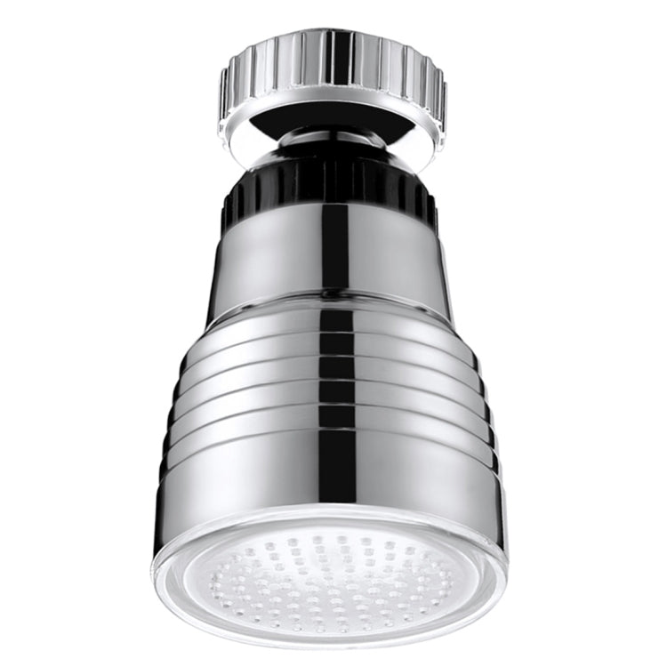 SDF-B10 ضوء صنبور LED بمستشعر درجة حرارة ABS LED RGB مع توهج مائي للدش، الحجم: 58 × 38 مم، الواجهة: 22 مم (فضي)، SDF-B10