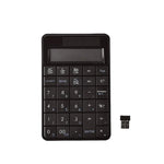 لوحة مفاتيح رقمية لاسلكية 2 في 1 MC-56AG 2.4G USB مع آلة حاسبة وشاشة LCD