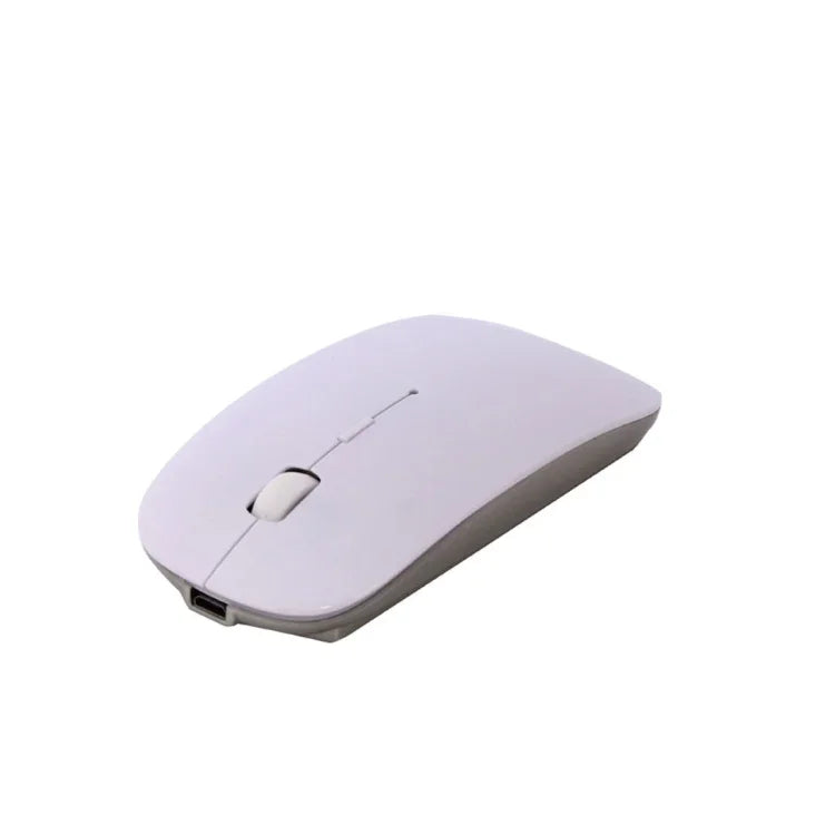 فأرة لاسلكية MC-008 بشحن بطارية وبلوتوث 3.0 لأجهزة اللابتوب وهواتف أندرويد، MC-008 (أبيض)، MC-008 (ذهبي)