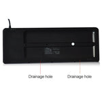 لوحة مفاتيح DS-8900 USB مقاومة لرش الماء مع نقش ليزري وزر كرة مدمجة، الطول: 1.5م، DS-8900 USB