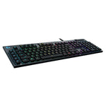 لوحة مفاتيح ألعاب ميكانيكية سلكية Logitech G813 RGB (GL-Linear)، الطول: 1.8م، G813