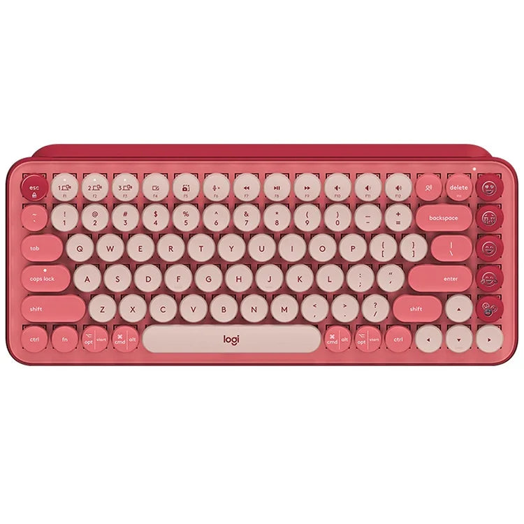لوحة مفاتيح ميكانيكية بلوتوث بأزرار دائرية من لوجيتك POP KEYS