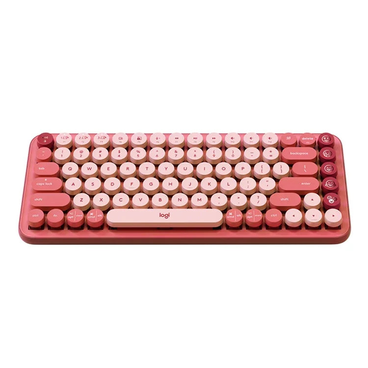 لوحة مفاتيح ميكانيكية بلوتوث بأزرار دائرية من لوجيتك POP KEYS