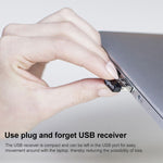 فأرة لاسلكية USB بدقة 1000DPI مع مستقبل 2.4G من لوجيتك M171