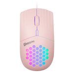 فأرة سلكية مجوفة RGB بمنفذ Type-C، MKESPN SXS-838