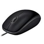 فأرة سلكية صامتة لوجيتك M110 بدقة 1000 DPI ومنفذ USB