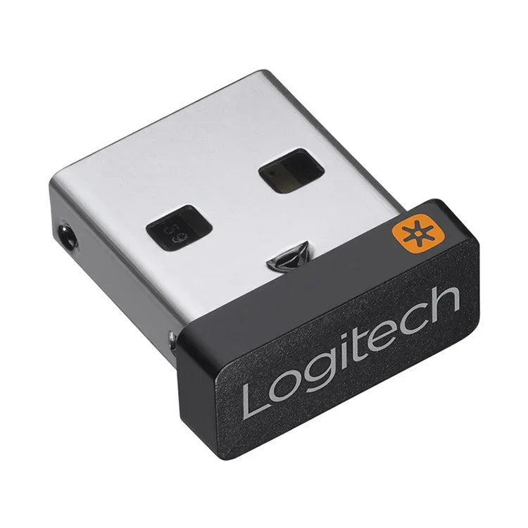 مستقبل لاسلكي USB من لوجيتك لفأرة ولوحة مفاتيح لاسلكية