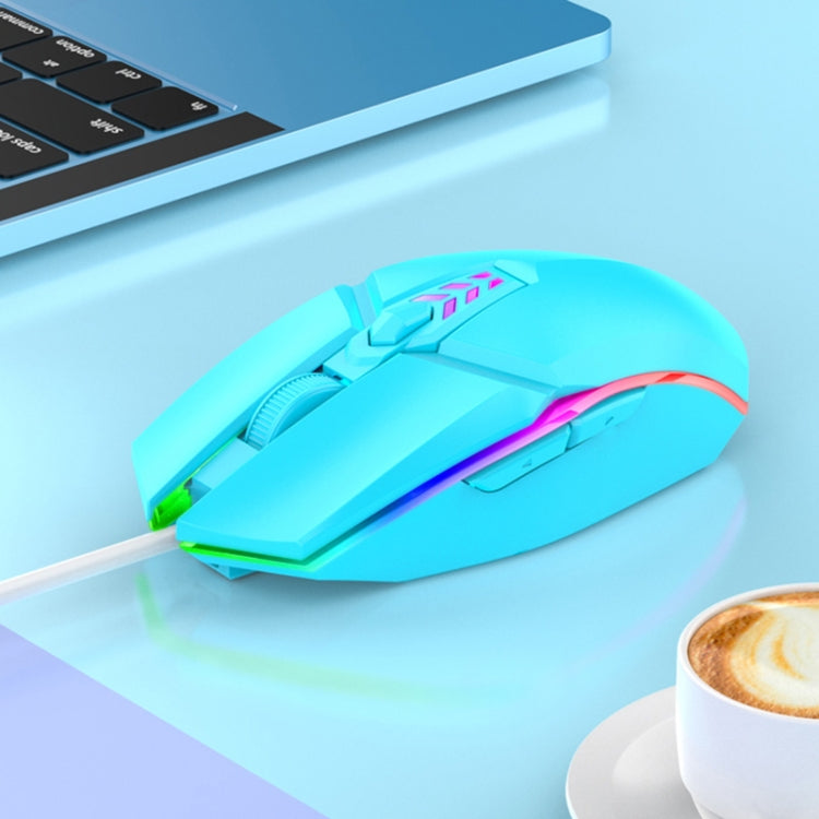 فأرة مكتبية وألعاب USB ملونة S700 بإضاءة ملونة