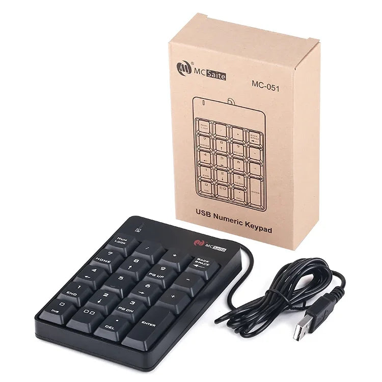 لوحة مفاتيح رقمية سلكية MC Saite MC-051 بعدد 19 مفتاح